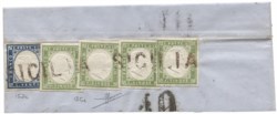 Antichi Stati Italiani - Sardegna - Lettera (15Dc + 13Cc)