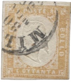 Antichi Stati Italiani - Sardegna - 80 cent (17b)