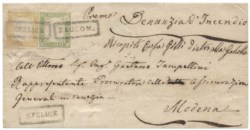 Antichi Stati Italiani - Sardegna - Lettera (17Aa + 13Be)