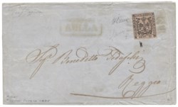 Antichi Stati Italiani - Ducato di Modena -  Lettera (2c)