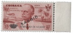 Colonie Italiane - Cirenaica - 25 lire + 2 lire (S.A. 1)