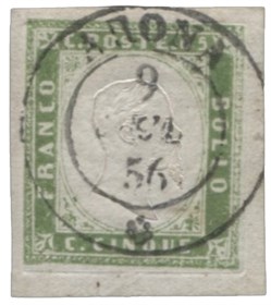 Antichi Stati Italiani - Sardegna - 5 cent (13a)