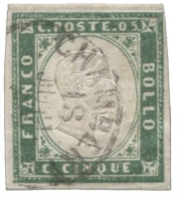 Antichi Stati Italiani - Sardegna - 5 cent (13c)