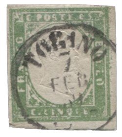 Antichi Stati Italiani - Sardegna - 5 cent (13Be)