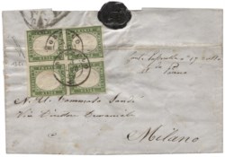 Antichi Stati Italiani - Sardegna - Letterina (13Cc)