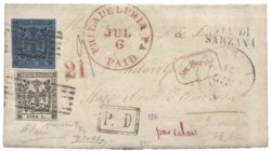 Antichi Stati Italiani - Ducato di Modena -  Lettera (10 + 11a)