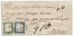 Antichi Stati Italiani - Sardegna - Lettera (13b + 15)