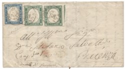 Antichi Stati Italiani - Sardegna - Lettera (13d + 15)