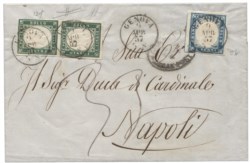 Antichi Stati Italiani - Sardegna - Lettera (13f + 15h)
