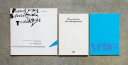 Lot of three catalogues