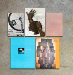 Lot of five catalogues