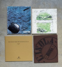 Lot of four catalogues