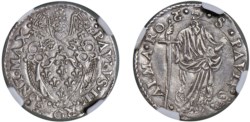 PAOLO III, Alessandro Farnese (1534-1549) - Grosso s.d., Roma