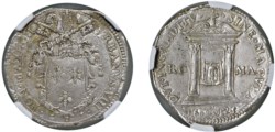 URBANO VIII, Maffeo Barberini (1623-1644) - Testone 1625, an. II, Roma