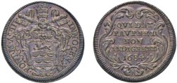 INNOCENZO XI, Benedetto Odescalchi (1676-1689) - Giulio riformato 1684, an. VIII, Roma