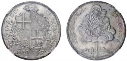 GOVERNO POPOLARE DI BOLOGNA (1796-1797) - Scudo da 10 Paoli, 1797