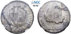 GOVERNO POPOLARE DI BOLOGNA (1796-1797) - Scudo da 10 Paoli, 1797