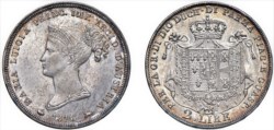 PARMA - MARIA LUIGIA (1815-1847) - 2 lire 1815, Milano