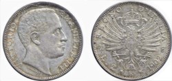 SAVOIA - VITTORIO EMANUELE III (1900-1943) - 2 lire 1902
