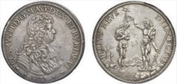 FIRENZE - COSIMO III DE MEDICI (1670-1723) - Piastra 1677