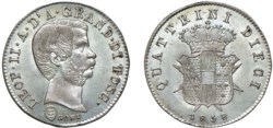 FIRENZE - LEOPOLDO II (1824-1859) - 10 quattrini 1858