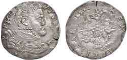 MESSINA - FILIPPO II (1556-1598) - 4 tarì 1558
