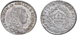 NAPOLI - FERDINANDO IV (1759-1816) - 20 grana 1798, III tipo.