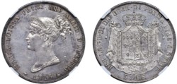 PARMA - MARIA LUIGIA (1815-1847) - 5 lire 1815