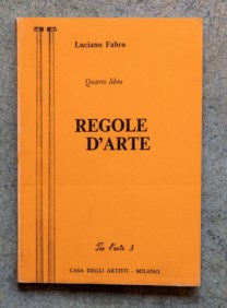 Regole d'arte. Quarto libro