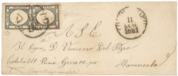 Antichi Stati Italiani - Napoli - Province Napoletane - Bustina (19cgc)