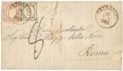 Antichi Stati Italiani - Napoli - Province Napoletane - Lettera (19da + 21d)