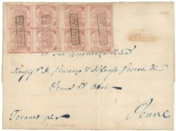 Antichi Stati Italiani - Napoli - Lettera (1c cat.80000+)