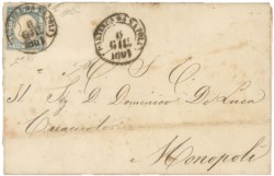 Antichi Stati Italiani - Napoli - Province Napoletane - Lettera  (20k cat.1500)
