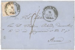 Antichi Stati Italiani - Napoli - Province Napoletane - Lettera (21c cat.2250)