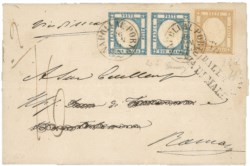 Antichi Stati Italiani - Napoli - Province Napoletane - 10 grana (22d) + coppia 2 grana (20b)