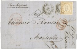 Antichi Stati Italiani - Napoli - Province Napoletane - Lettera (22c cat.1950)
