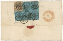 Antichi Stati Italiani - Stato pontificio - Lettera (5 + 8)