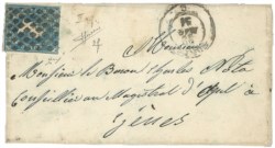Antichi Stati Italiani - Sardegna - Lettera (2f cat.2100)