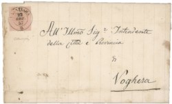 Antichi Stati Italiani - Sardegna - Lettera (6 cat.7250+)