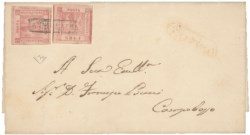 Antichi Stati Italiani - Napoli - Involucro di lettera (3c)