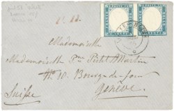 Antichi Stati Italiani - Sardegna - Annulli Savoia - 20 cent (15f)