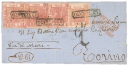 Antichi Stati Italiani - Napoli - Letterina (4 + 9 cat.8725)