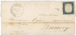 Antichi Stati Italiani - Sardegna - Annulli Savoia - 20 cent (15Ba)