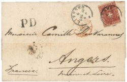 Antichi Stati Italiani - Toscana - Governo Provvisorio - Lettera (21 cat.3250)