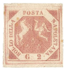 Antichi Stati Italiani - Napoli - 1858 - 2 grana (5 cat.2200)