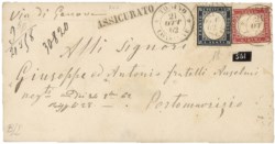 Prefilateliche - Bustina (2 + 16E)