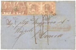 Antichi Stati Italiani - Napoli - Lettera (5 + 10 cat. 10.500+)