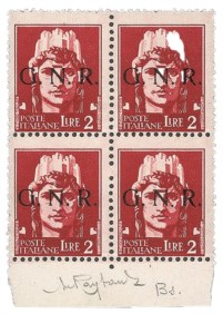 RSI - G.N.R. Brescia - 1943 - 2 lire (482/I - CEI 13/I)