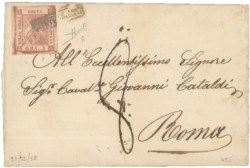 Antichi Stati Italiani - Napoli - Lettera (8 cat. 450)