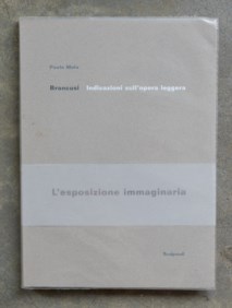 Indicazioni sull'opera leggera. L'esposizione immaginaria
